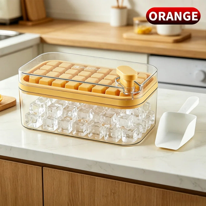Large Capacity Ice Cube Maker - Effortless Entertaining!