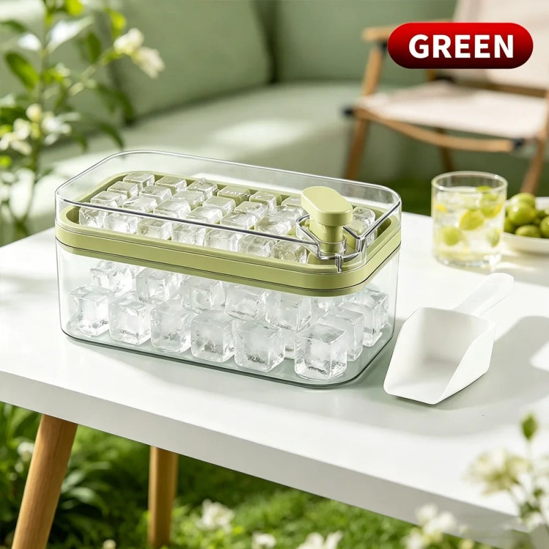 Large Capacity Ice Cube Maker - Effortless Entertaining!